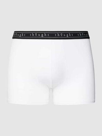 Thought Hipster mit elastischem Logo-Bund in Weiss, Gr&ouml;&szlig;e XS