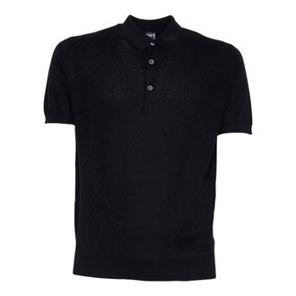 Fedeli Polo Shirts, male, Blue, Size: 3XL Polo Shirts