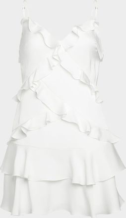 Ramy Brook Maria Ruffle Mini Dress