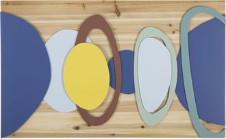 Mauro Ferretti Panel De Pared Madera Color Cm 80x2,5x50