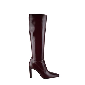 Saint Laurent Dames, Schoenen, Rood, Maat: 40 1/2 EU Leer