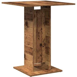 vidaXL Tavolo da Bistrot Legno Antico 60x60x75 cm in Truciolato - Vidaxl