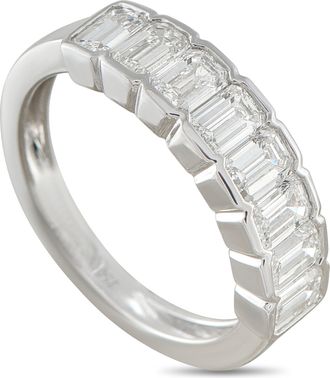 Luxury Bazaar 18K White Gold 1.80ct Diamond Ring ALR-21067