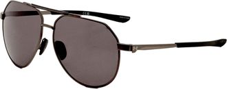Under Armour Mens 60 mm Black Sunglasses