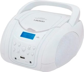 Lauson Lauson Cp756 Blanco / Reproductor Radio Cd Con Altavoces Incorporados