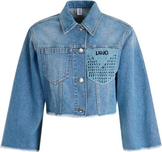 Liu Jo Mujer, Chaquetas, Azul, Talla: S