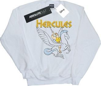Disney Heren Hercules met Pegasus Sweatshirt (Wit)