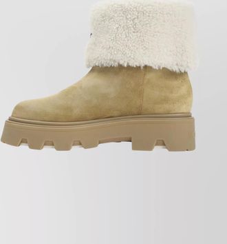 Moncler mid ankle boots chunky sole