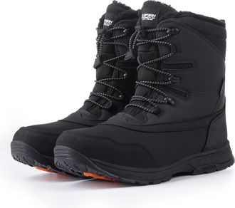 Icepeak Winterboots ICEPEAK ALMONT MS, Damen, Gr. 36, basic schwarz, Synthetik, Textil, Schuhe Winterboots, Winterschuhe, Winterstiefel, Snowboots, gef&uuml;ttert 
