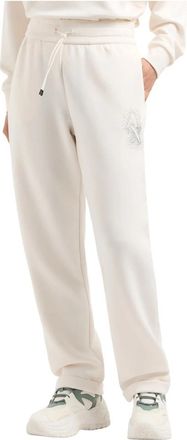 A|X Armani Exchange Casual Trainingsbroeken voor vrouwen - Heren - Sweatpants - Wit - S - Broeken