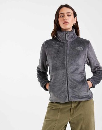 The North Face Osito - Giacca in pile color perla fum&eacute;-Grigio