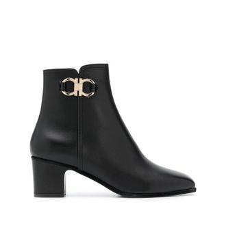 Ferragamo Ladies Black Boots, US Size 10.5