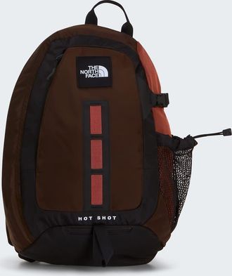 The North Face borsa a tracolla Hot Shot color castagna scuro/rame-Marrone