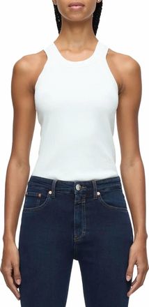Closed Womens Racer Top In Ivory