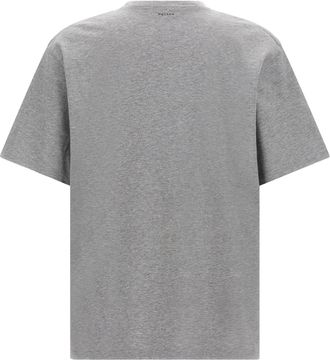 Alexander McQueen Skull-Print T-Shirt - Gray