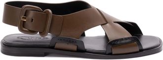 Tod's Sandali in pelle - Marrone