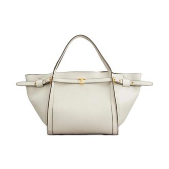 Tod's Shopping Bag Small - Dames - Shoppers - Wit - ONE Size - Leer - Tassen