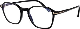Tom Ford FT5804-B Black Acetate Eyeglasses - Black