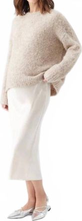 Ripe Theo Cosy Knit Sweater In Latte