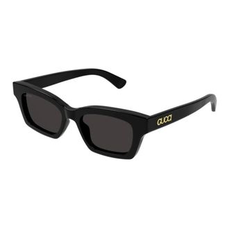 Gucci Sunglasses, unisex, Black, 51 MM, Stylish Sunglasses for Everyday Wear