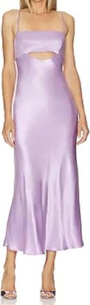 Astr Bellerose Midi Dress In Lilac