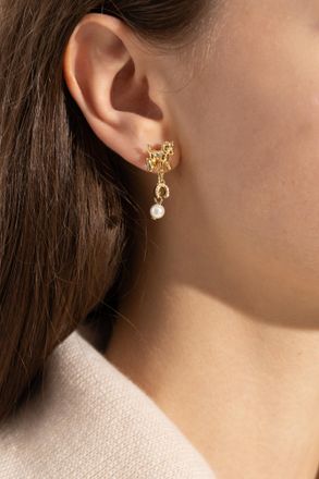 Marc Jacobs Earrings With Pendants, Womens, Gold