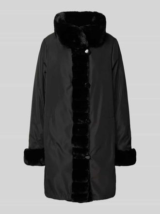 Petite M. Wendejacke in &Uuml;berl&auml;nge in Black, Gr&ouml;&szlig;e 34