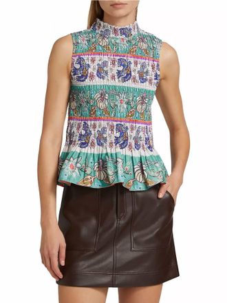 Marie Oliver Odie Tank Top In Folklore