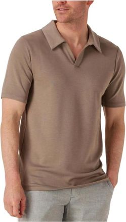 Matinique Tops, Heren, Beige, M, Bruine Polo Shirt voor Mannen