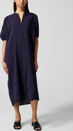 SOEUR Womens Alger loose dark purple dress
