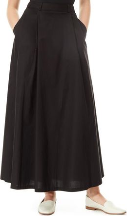 By Design Abigail Poplin Maxi Skirt in Black at Nordstrom Rack, Size Medium