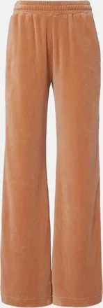 Chlo&eacute; Chlo&eacute; Cotton-blend velour sweatpants