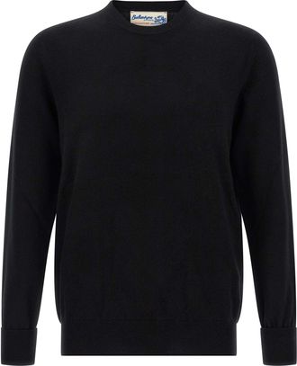 Ballantyne Crewneck Sweater Maglioni Nero-Uomo