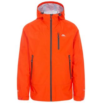 Trespass Mens Rakenfard TP75 Waterproof Jacket (Flame Orange) - Size Small