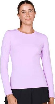 Sofibella UV Colors Womens Long Sleeve Tennis Shirt in Lavender at Nordstrom, Size X-Small