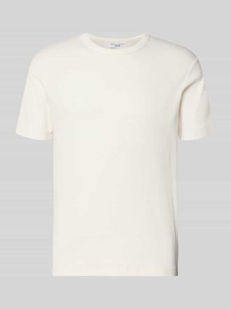 Marc O'Polo Denim Marc OPolo Denim Regular Fit T-Shirt aus Baumwoll-Mix in Weiss, Gr&ouml;&szlig;e XXL