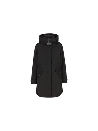 Woolrich Authentic 3 In 1 Matte Black Padded Parka