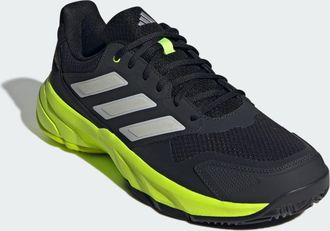 adidas adidas Performance Unisex CourtJam Control 3 Tennis Shoes - Grey - Size UK 10.5