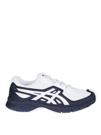 Comme Des Gar&ccedil;ons White Mesh Black Overlays Sneakers