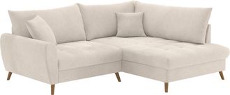 Mr. Couch Ecksofa »Blackburn II, L-Form« Mit Kaltschaumpolsterung bis 140 kg belastbar