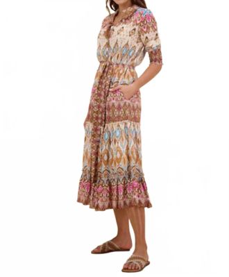 Rubyyaya Mumbai Maxi Dress In Fawn