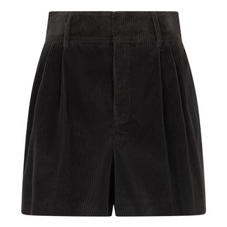 Red Valentino Casual Shorts, female, Black, Size: XS Striped Short Pants