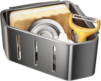 No Brand Escurridor De Cocina - Organizador De Fregadero - Organizaci&oacute;n De Cocina - Dise&ntilde;o Que Ahorra Espacio - 16,9 X 13,5 Cm - Multicolor