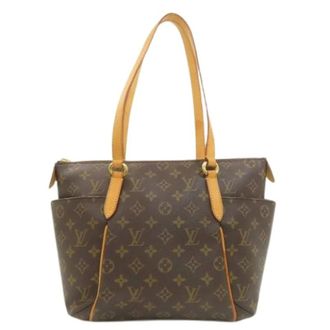 Louis Vuitton Pre-owned Shoulder Bags, female, Brown, Size: ONE SIZE Pre-owned Monogram Canvas Tote
