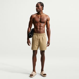Nike Mens Swim Fadeaway Essential 7 Fully Lined Volley Short in Brown | NESSG494-241