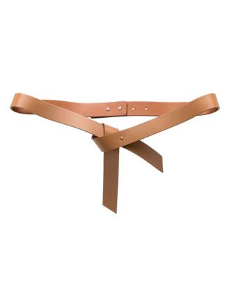 Philosophy di Lorenzo Serafini knot-detail belt - Brown