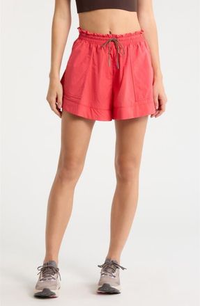 Free People FP Movement Horizon Shorts in Grapefruit at Nordstrom, Size Medium