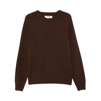 Sebago Jumpers - male - Sebago - Round-neck Knitwear - Brown - XL - Knitwear