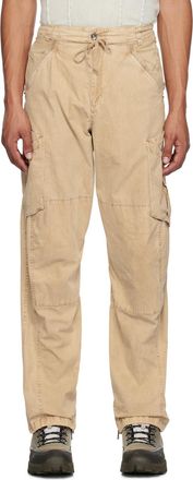 ボトムスその他 Maison Kitsune Cream cotton trousers Maison Kitsune Cream cotton trousers (MAISON KITSUNE