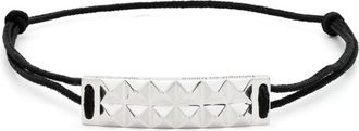 Le Gramme Pyramid bracelet - unisex - Sterling Silver - One Size - Black